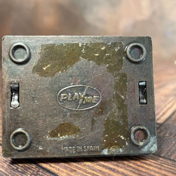 Vintage “Play Me” Mini Cash Register Pencil Sharpener – Made in Spain – Die Cast - Picture 4 of 5